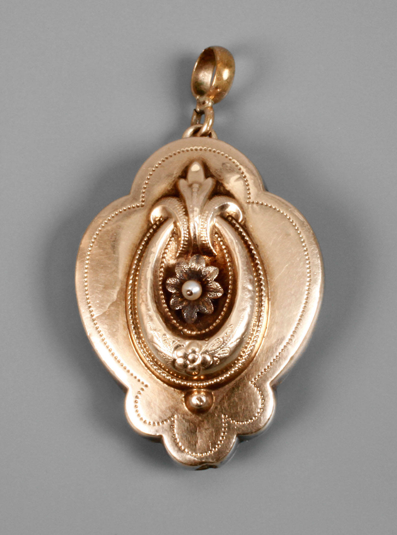 Anhänger Schaumgold