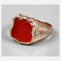 Herrenring mit Karneol111