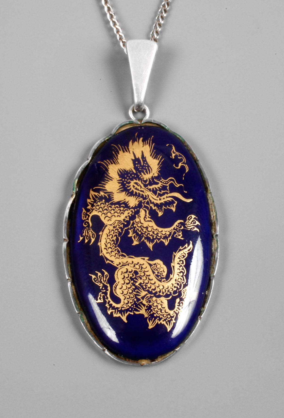 Anhänger Meissener Porzellan