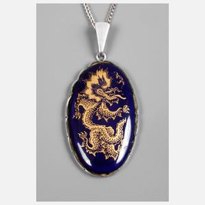 Anhänger Meissener Porzellan