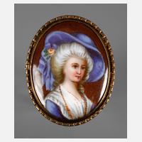 Porzellanbrosche Frankreich111