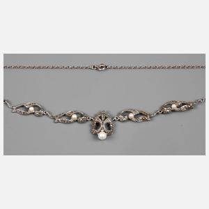 Feines Art déco-Collier