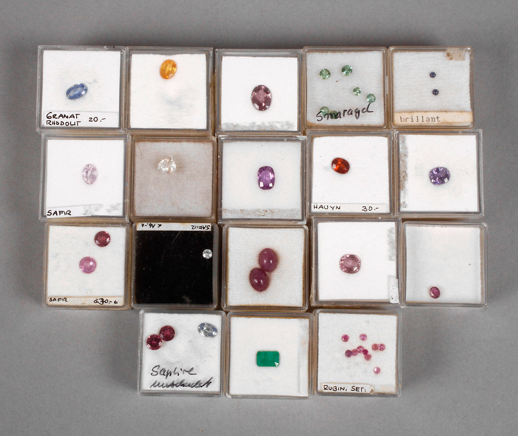 Konvolut Schmucksteine