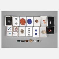 Konvolut Schmucksteine111