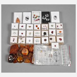 Konvolut Schmucksteine