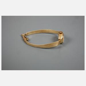 Damenarmbanduhr Gold