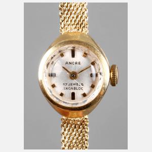 Damenarmbanduhr Gold