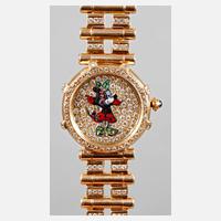 Massive Golduhr mit Brillantbesatz111