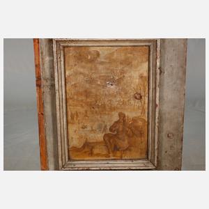 Paar Schranktüren Barock