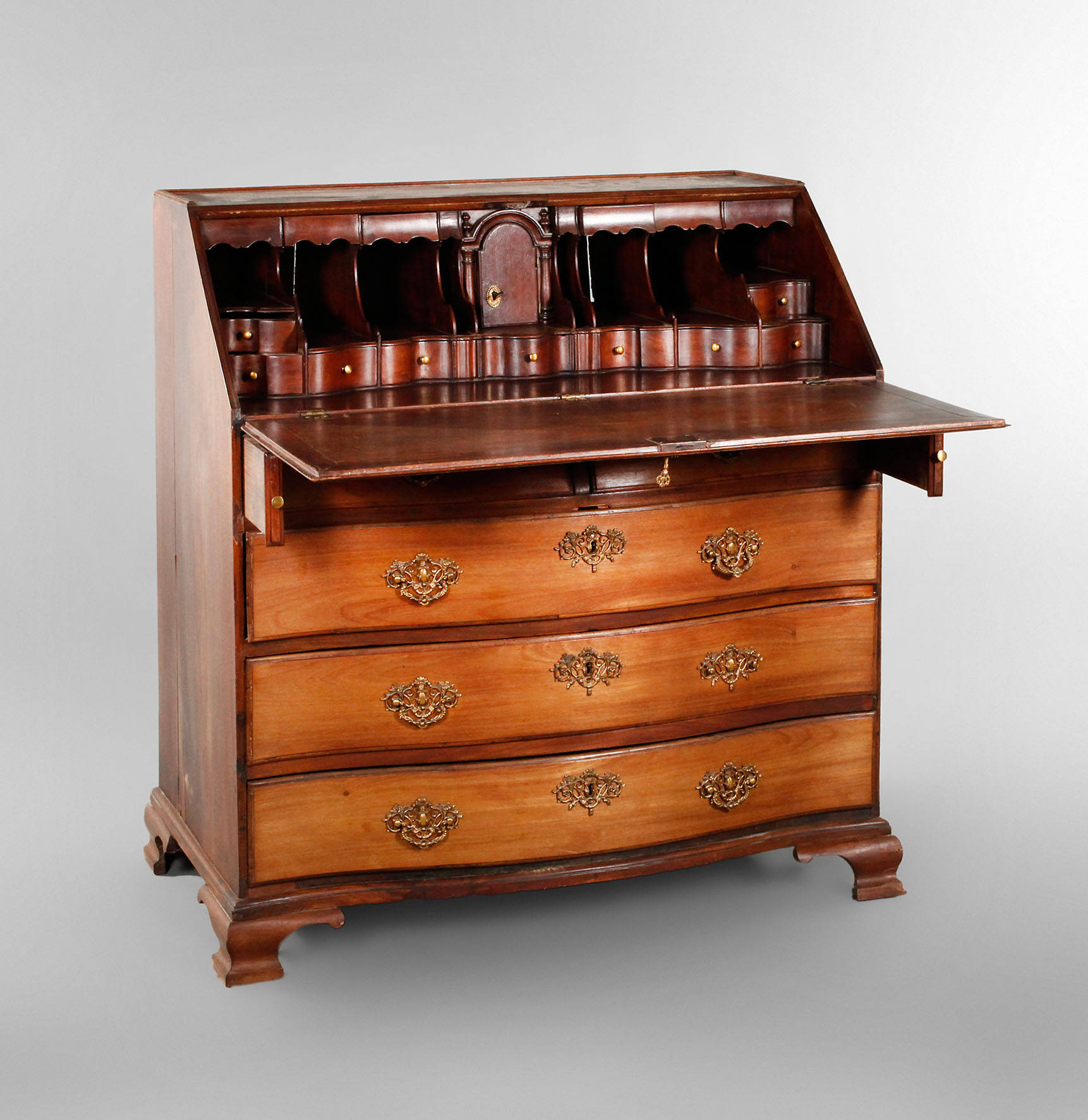 Schrägklappensekretär Barock