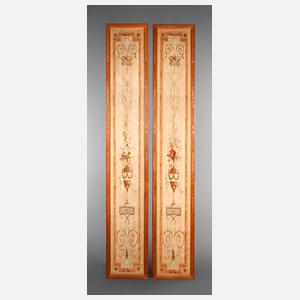 Paar Wandpaneele Aubusson