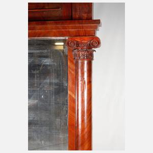 Großer Säulenspiegel Biedermeier