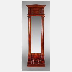 Großer Säulenspiegel Biedermeier