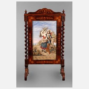 Ofenschirm Biedermeier