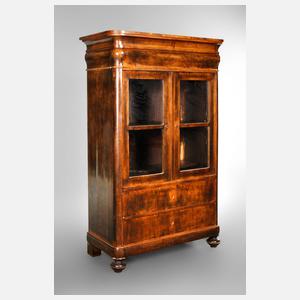Glasschrank Spätbiedermeier