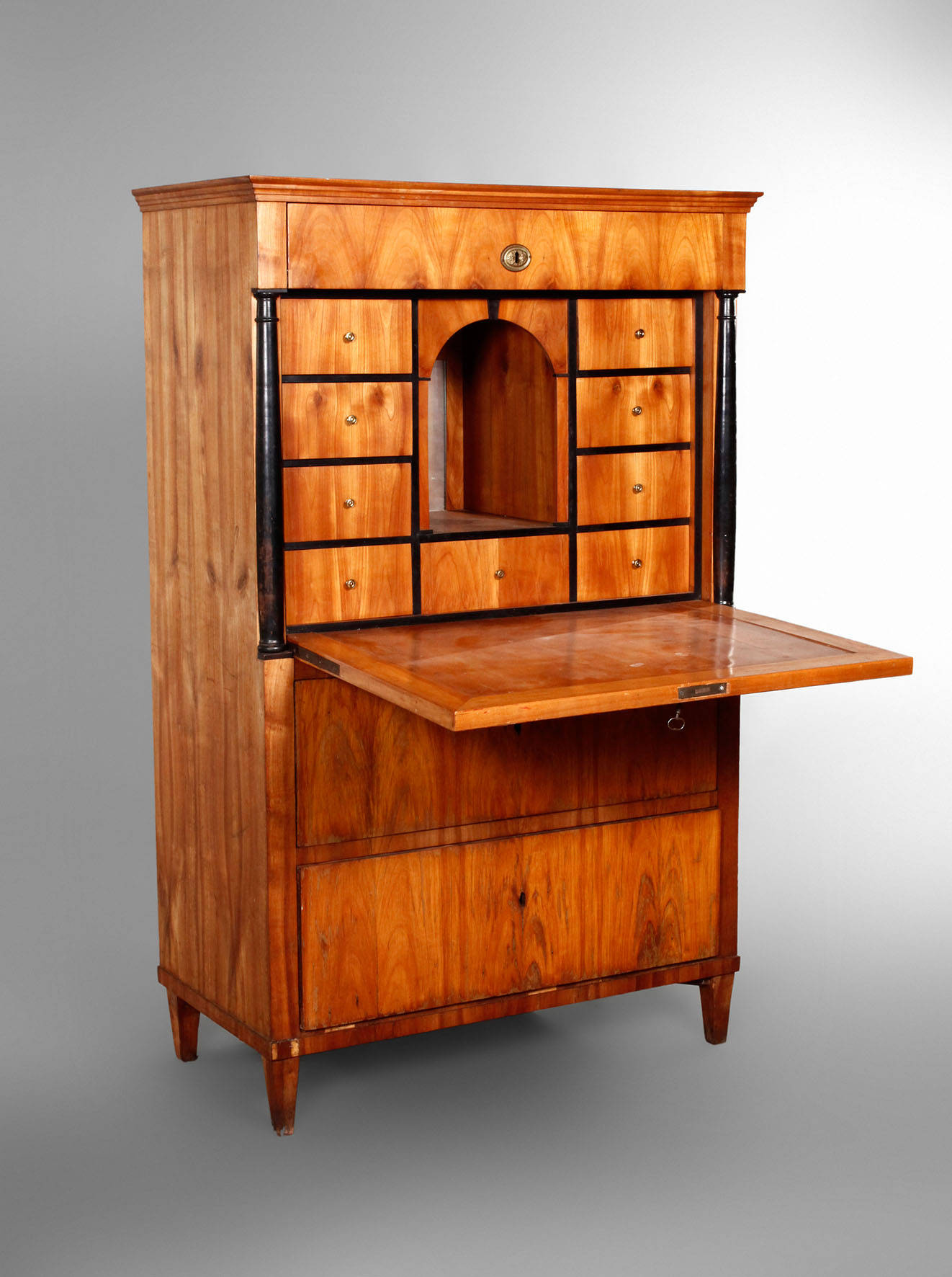 Biedermeiersekretär Kirschbaum