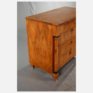 Biedermeiersäulenkommode