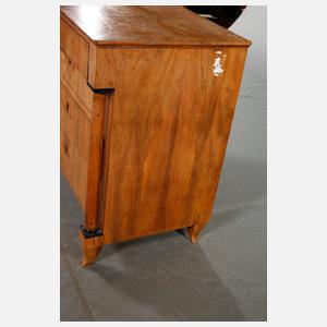 Biedermeiersäulenkommode