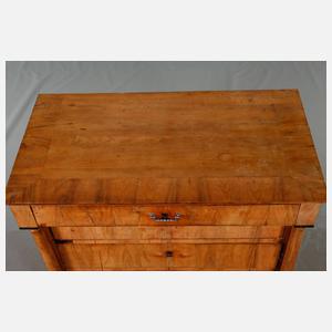 Biedermeiersäulenkommode