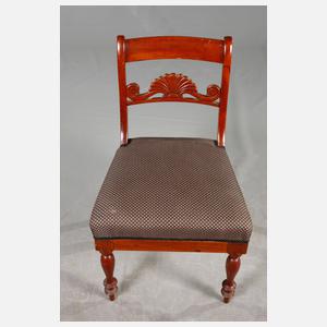 Fünf Biedermeierstühle