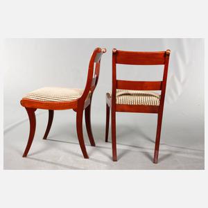 Paar Biedermeierstühle