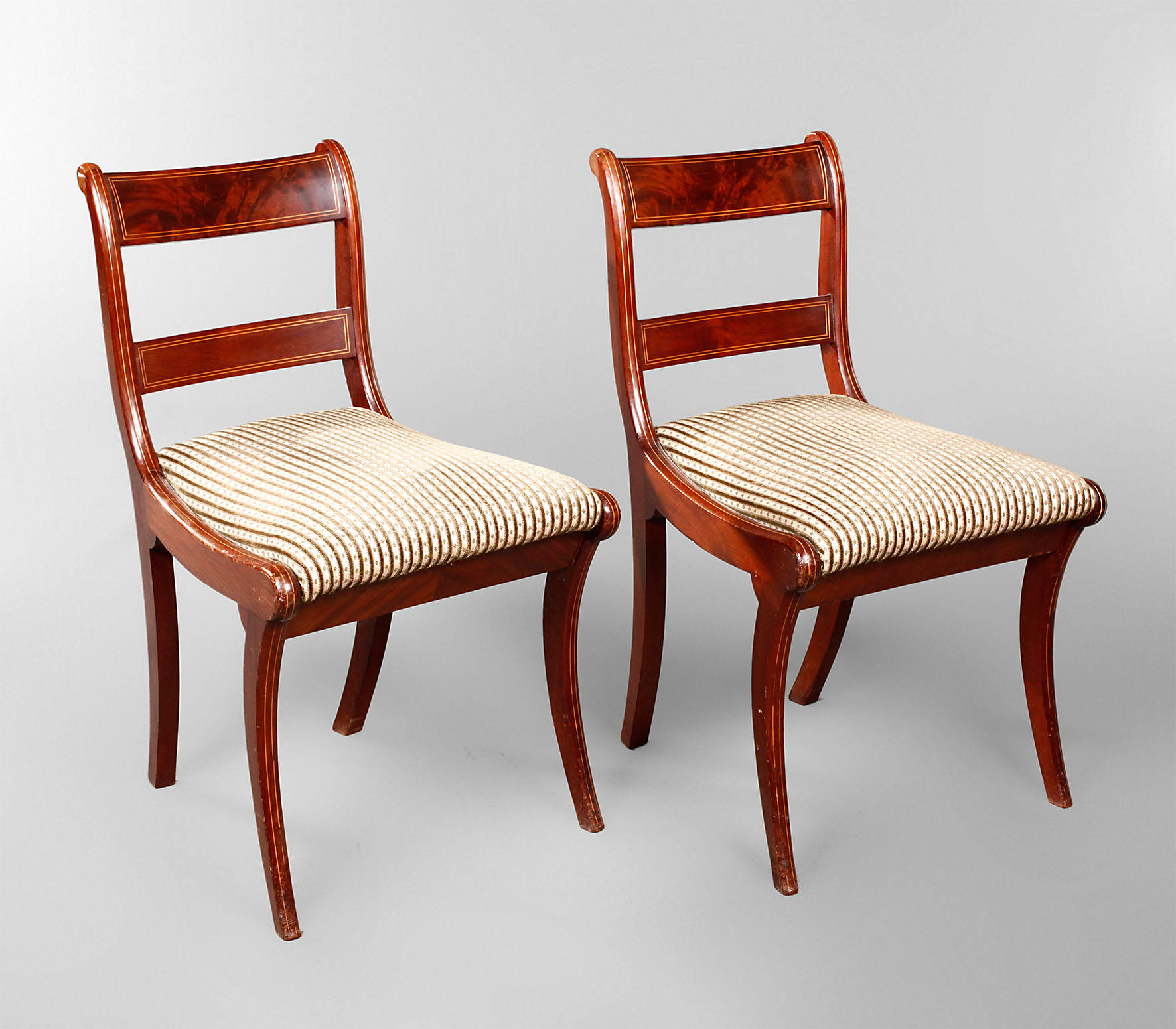 Paar Biedermeierstühle