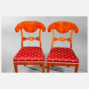 Vier Stühle Biedermeier