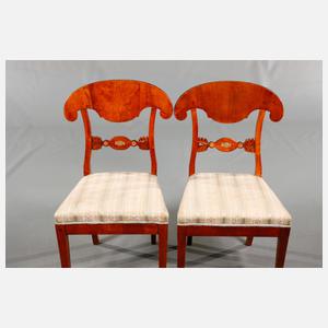 Vier Stühle Biedermeier