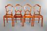 Vier Stühle Biedermeier