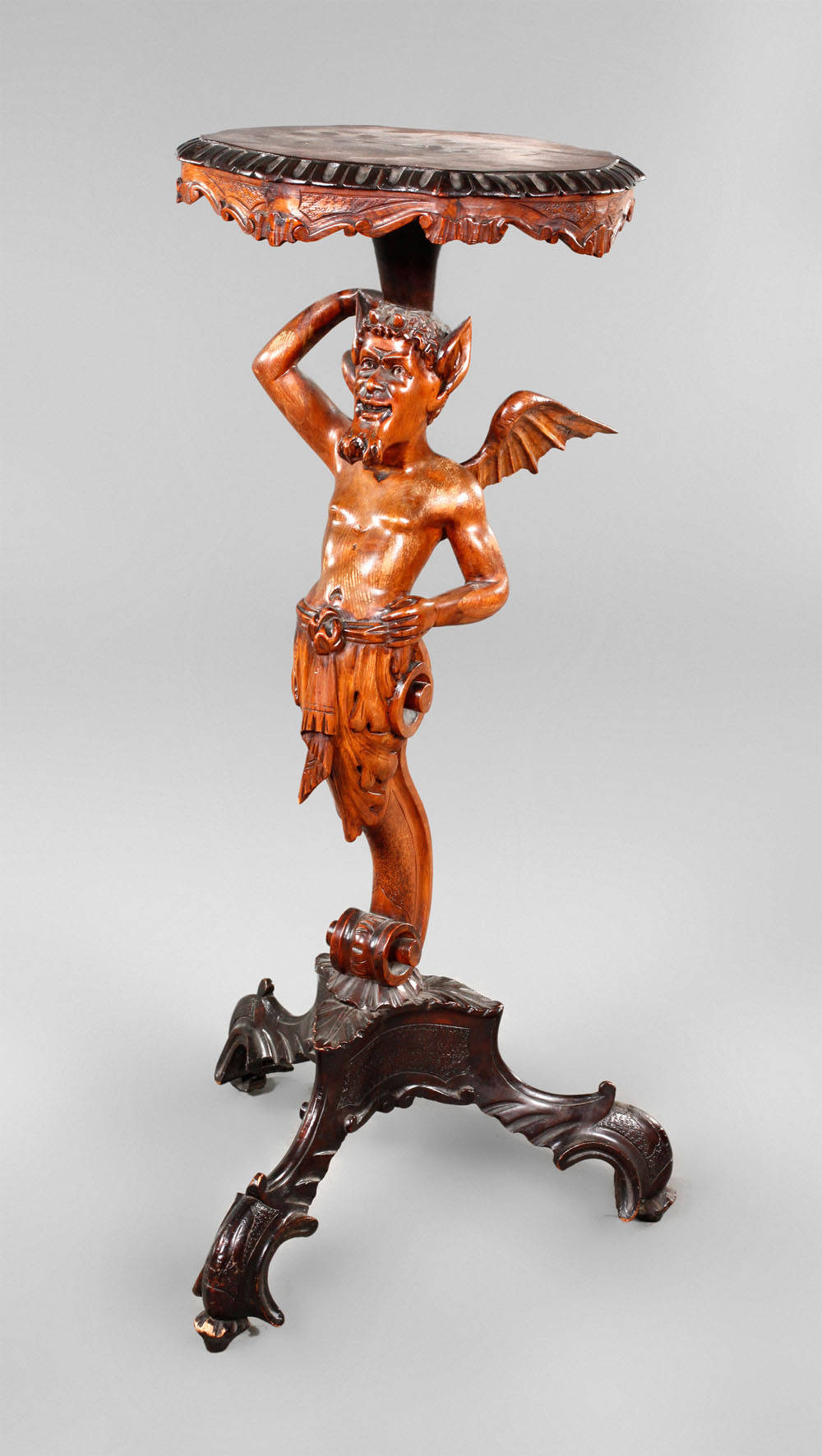 Guéridon mit Teufel