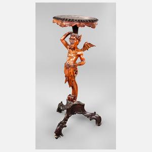 Guéridon mit Teufel