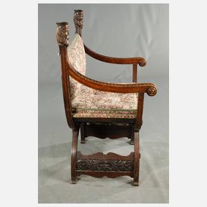 Scherensessel Neorenaissance