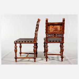 Vier Gründerzeitstühle