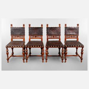 Vier Gründerzeitstühle