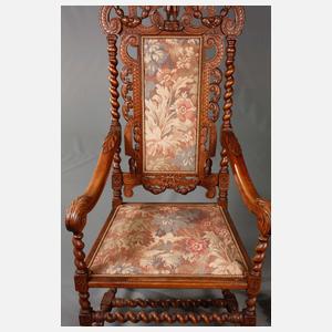 Vier Sessel Neobarock