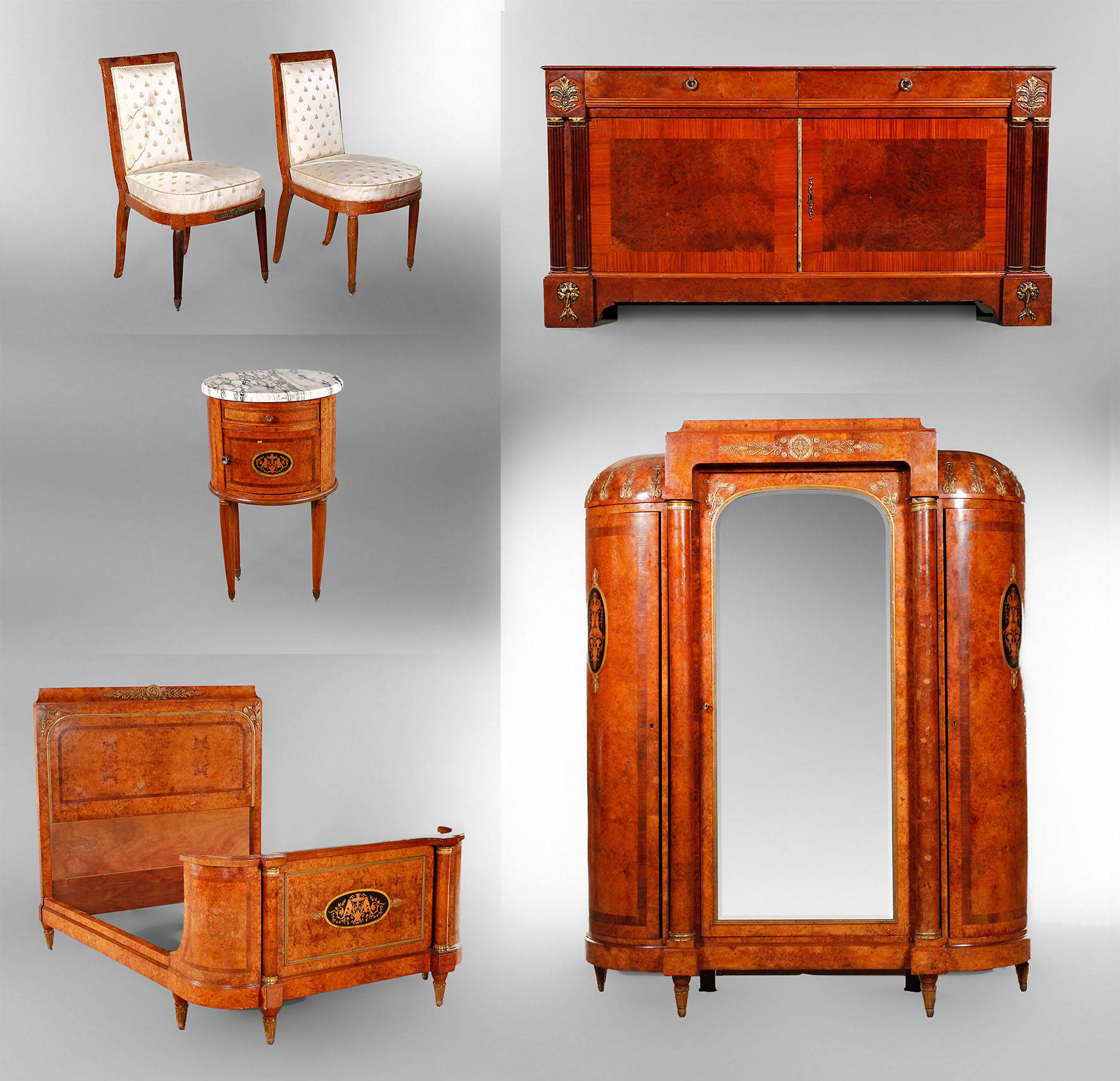 Prächtiges Schlafzimmer Napoleon III.