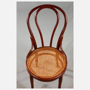 Drei Kaffeehausstühle Thonet