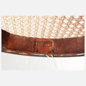 Drei Kaffeehausstühle Thonet