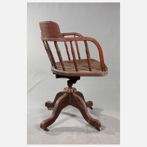 Amerikanischer Bürodrehstuhl