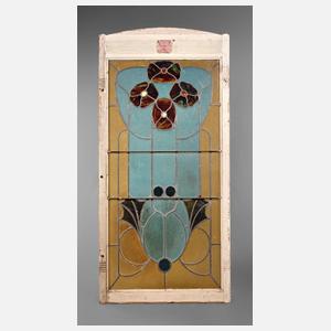 Bleiglasfenster Jugendstil