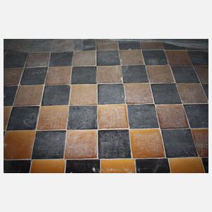 Historischer Kachelboden