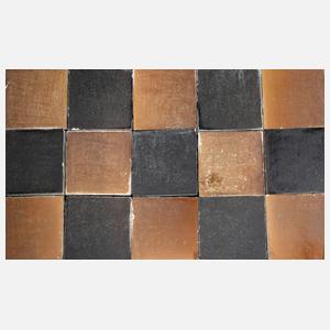 Historischer Kachelboden