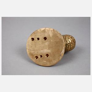 Paar figürliche Türknäufe