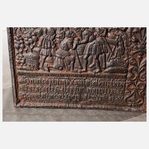 Kaminplatte Renaissance