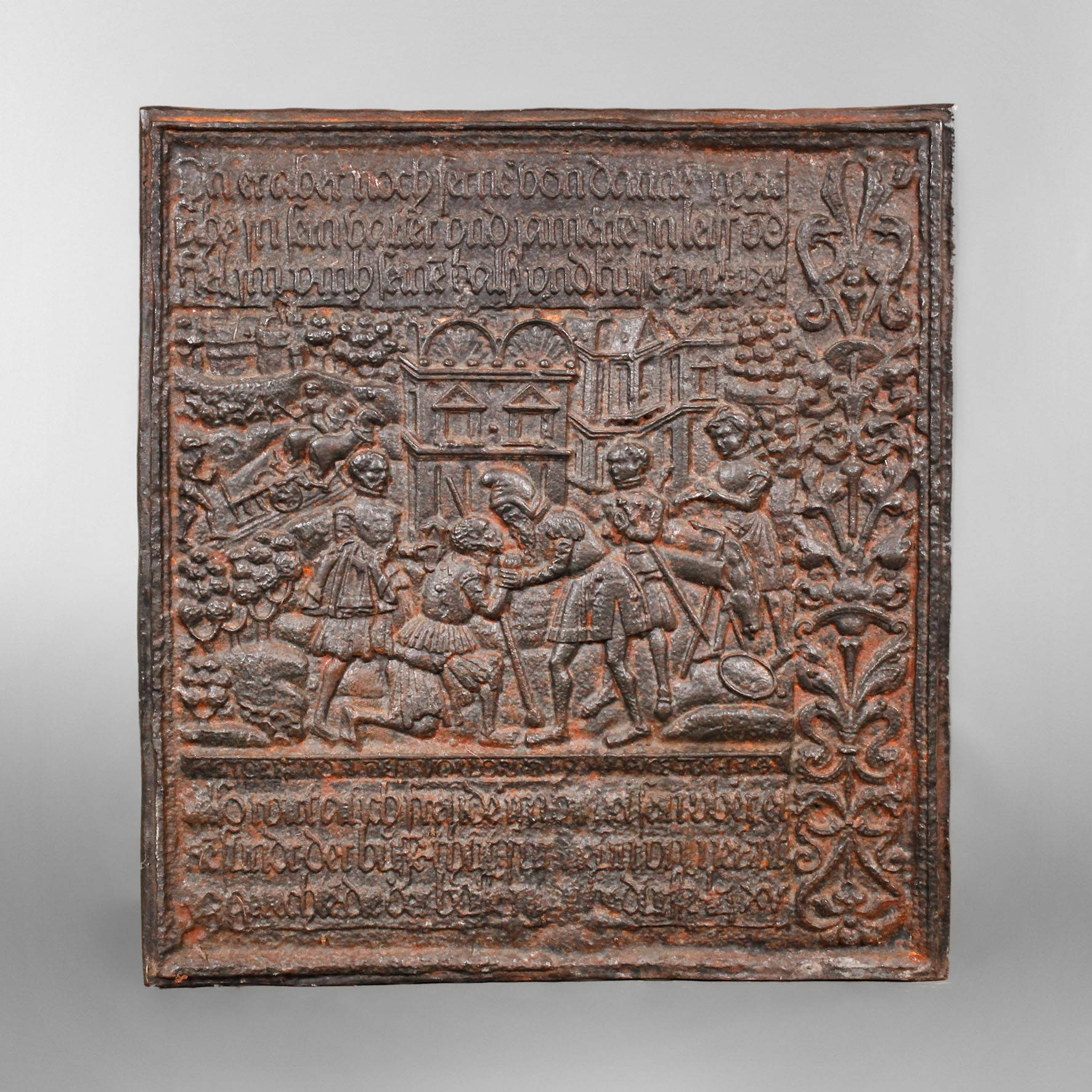 Kaminplatte Renaissance