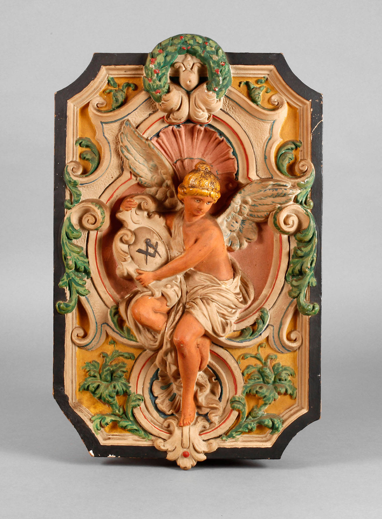 Ofenkachel Freimaurer