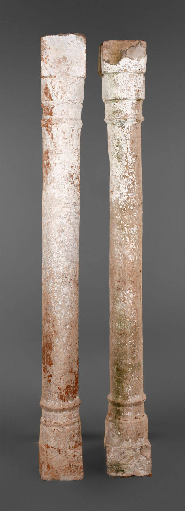 Paar Sandsteinsäulen