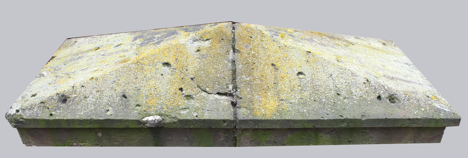 Paar Säulenabschlüsse