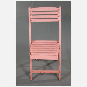 Vier Klappstühle Naether