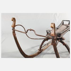 Barocker Pferdeschlitten